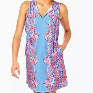 Lilly Pulitzer Johana cover up Shrimply The Best size large NWT